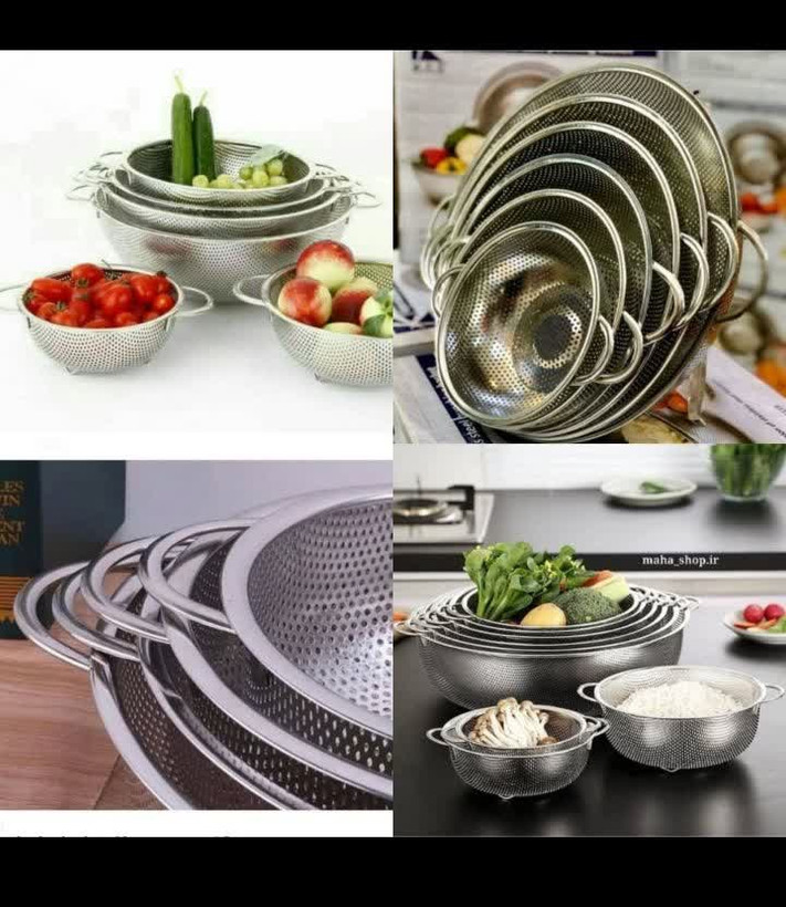 ست ۶ عددی ابکش استیل یونیک