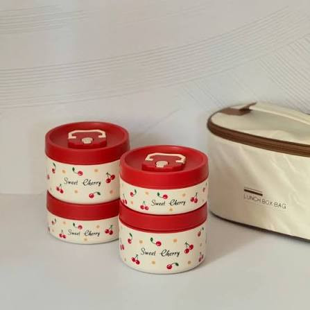 لانچ باکس طرح گیلاس
