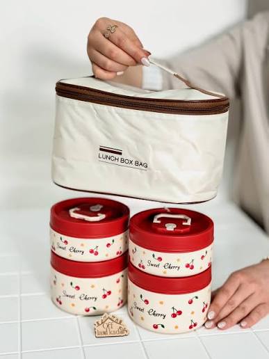 لانچ باکس طرح گیلاس